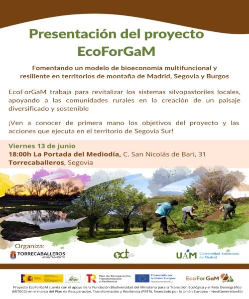 Cartel-Jornada-presentacion-ECOFORGAM-Torrecaballeros-724×1024